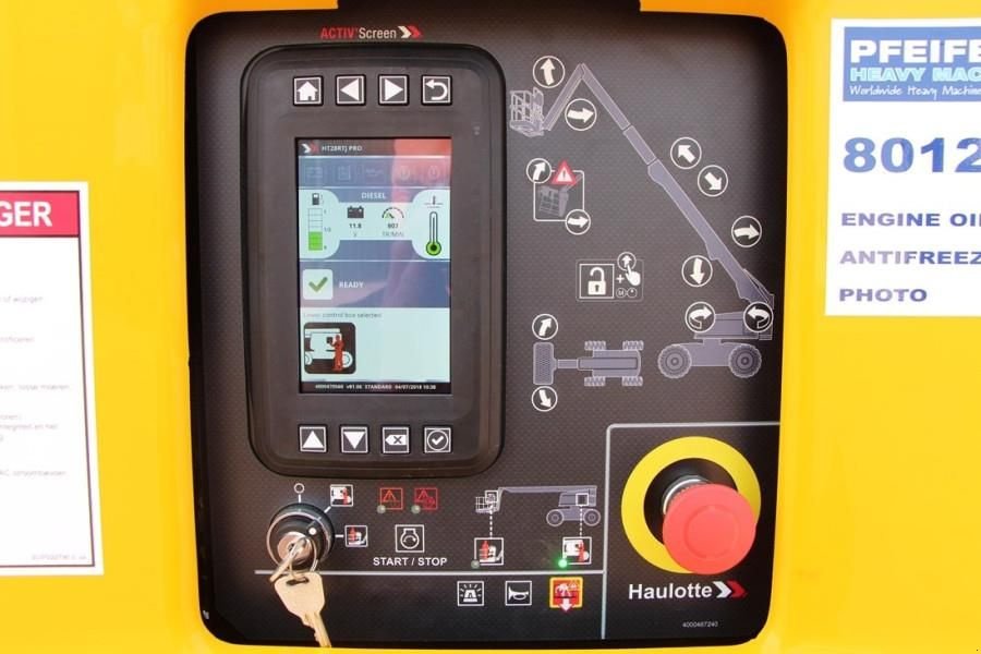 Teleskoparbeitsbühne of the type Haulotte HT28RTJ Pro Diesel, 4x4 Drive, 27.9 m Working Heig, Gebrauchtmaschine in Groenlo (Picture 4)