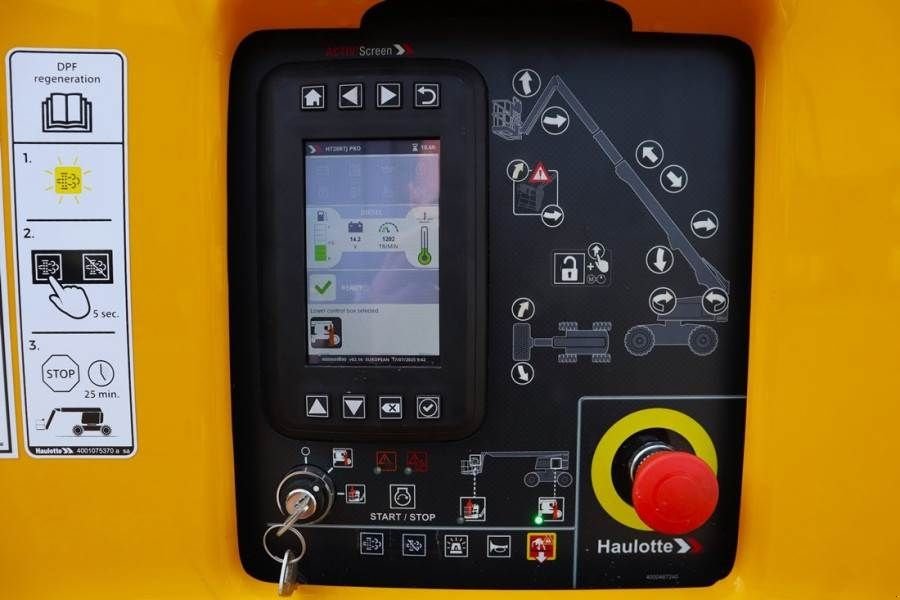 Teleskoparbeitsbühne van het type Haulotte HT28RTJ Pro Guarantee! 4x4x4 Drive, 28 m Working H, Gebrauchtmaschine in Groenlo (Foto 5)