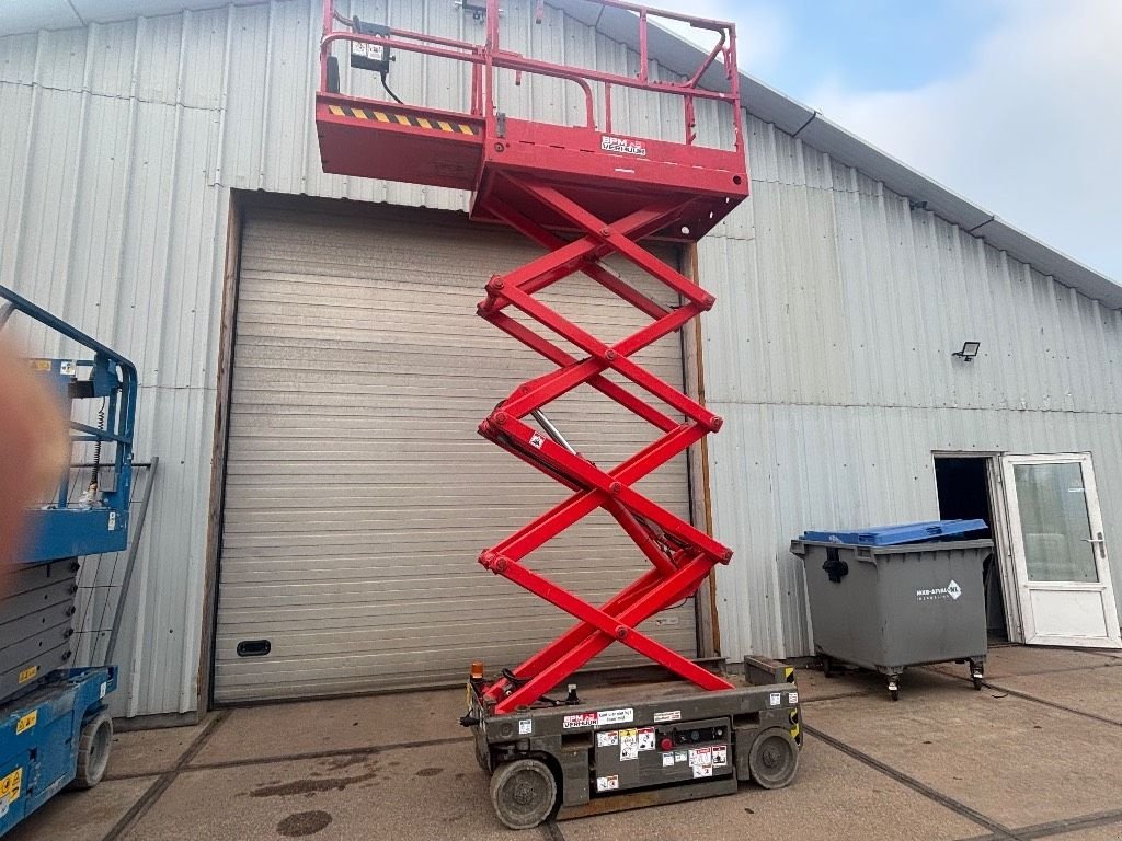 Teleskoparbeitsbühne tip Haulotte Optimum 8 schaarhoogwerker 8m schaarlift, Gebrauchtmaschine in Hooge mierde (Poză 5)