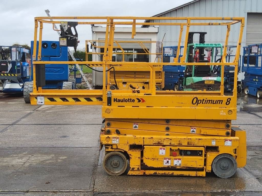 Teleskoparbeitsbühne des Typs Haulotte Optimum 8 schaarhoogwerker 8m scissorlift, Gebrauchtmaschine in Hooge mierde (Bild 5)