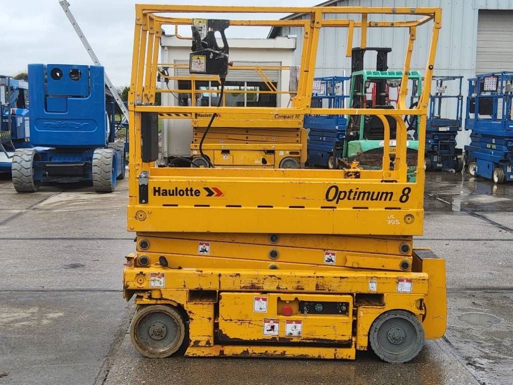 Teleskoparbeitsbühne des Typs Haulotte Optimum 8 schaarhoogwerker 8m scissorlift, Gebrauchtmaschine in Hooge mierde (Bild 4)