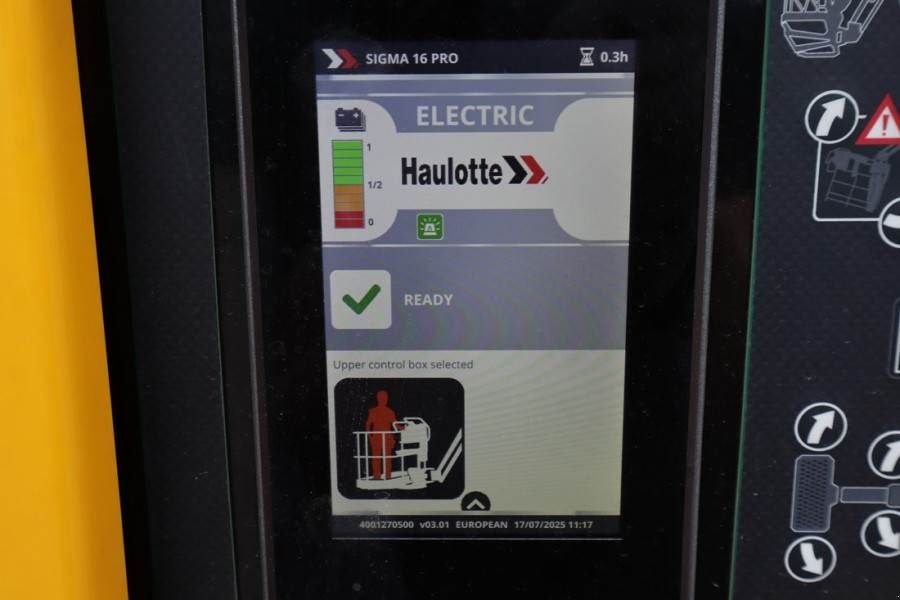 Teleskoparbeitsbühne типа Haulotte SIGMA 16PRO NEW / UNUSED, Valid Inspection, *Guara, Gebrauchtmaschine в Groenlo (Фотография 5)
