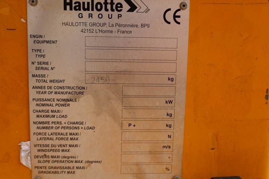 Teleskoparbeitsbühne типа Haulotte STAR 12 Electric, 12m Working Height, 3m Reach, 21, Gebrauchtmaschine в Groenlo (Фотография 7)