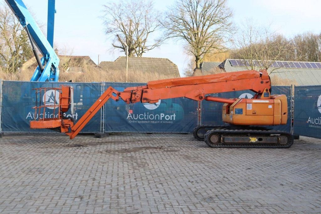 Teleskoparbeitsbühne Türe ait Hitachi HX140B, Gebrauchtmaschine içinde Antwerpen (resim 1)