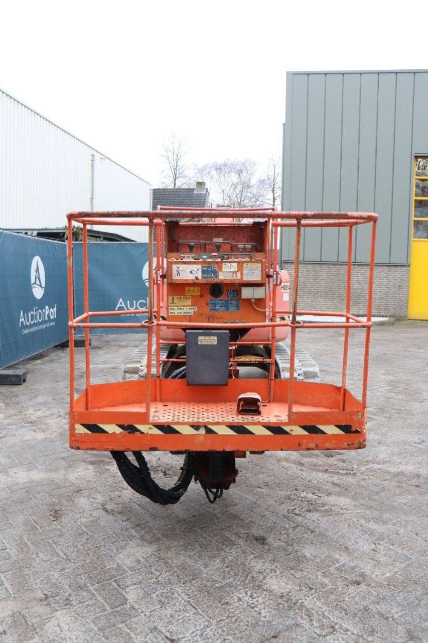 Teleskoparbeitsbühne van het type Hitachi HX99B-2, Gebrauchtmaschine in Antwerpen (Foto 9)