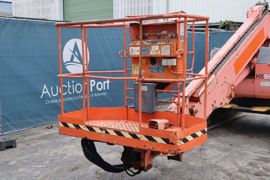 Teleskoparbeitsbühne van het type Hitachi HX99B-2, Gebrauchtmaschine in Antwerpen (Foto 11)