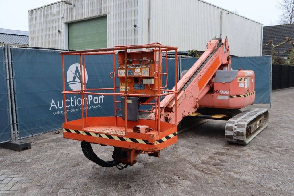 Teleskoparbeitsbühne van het type Hitachi HX99B-2, Gebrauchtmaschine in Antwerpen (Foto 10)