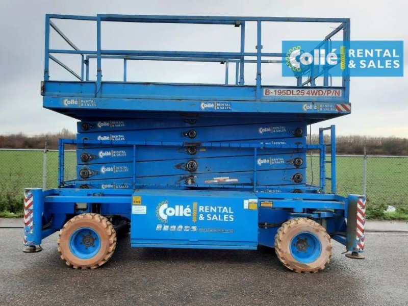 Teleskoparbeitsbühne Türe ait Holland Lift B 195 DL 25 2008, Gebrauchtmaschine içinde Sittard (resim 1)