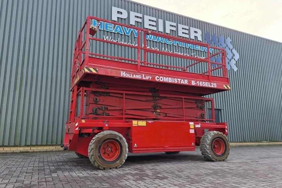 Teleskoparbeitsbühne tip Holland Lift Combistar B-165EL25 Electric, 18.5m Working Height, Gebrauchtmaschine in Groenlo (Poză 1)