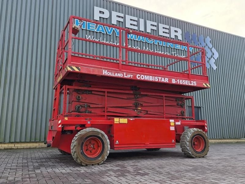 Teleskoparbeitsbühne Türe ait Holland Lift Combistar B-165EL25 Electric, 18.5m Working Height, Gebrauchtmaschine içinde Groenlo (resim 1)