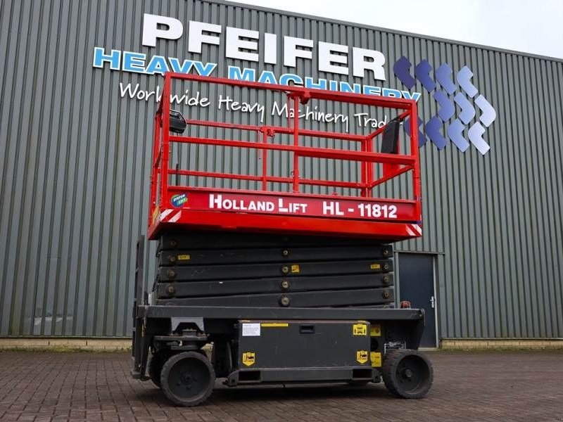 Teleskoparbeitsbühne Türe ait Holland Lift Ecostar HL-11812 Electric, 14m Working Height, 300, Gebrauchtmaschine içinde Groenlo (resim 1)