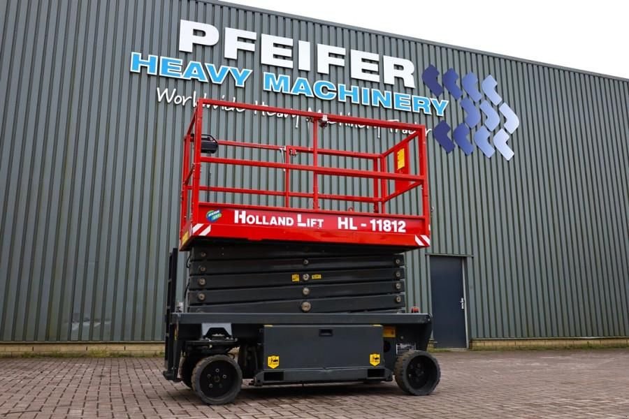 Teleskoparbeitsbühne tip Holland Lift Ecostar HL-11812 Electric, 14m Working Height, 300, Gebrauchtmaschine in Groenlo (Poză 1)