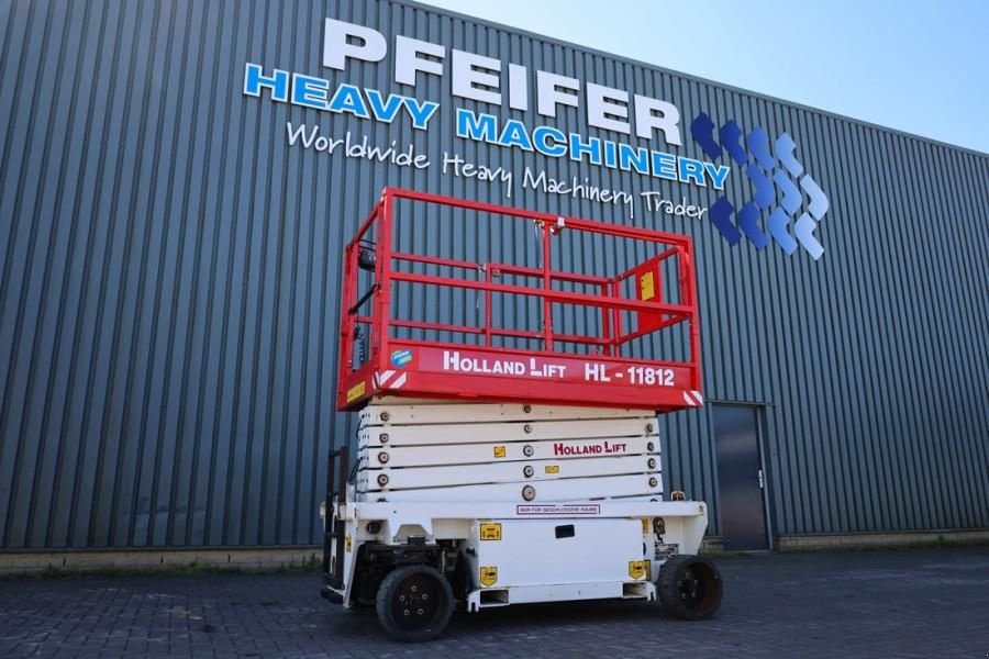 Teleskoparbeitsbühne tip Holland Lift Ecostar HL-11812 Electric, 14m Working Height, 300, Gebrauchtmaschine in Groenlo (Poză 1)