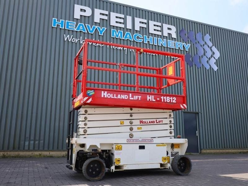 Teleskoparbeitsbühne Türe ait Holland Lift Ecostar HL-11812 Electric, 14m Working Height, 300, Gebrauchtmaschine içinde Groenlo (resim 1)