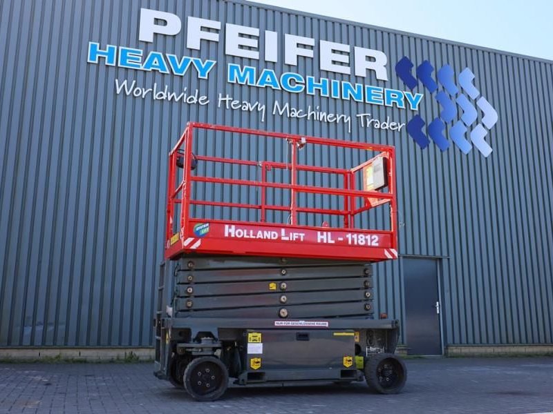 Teleskoparbeitsbühne of the type Holland Lift Ecostar HL-11812 Electric, 14m Working Height, 300, Gebrauchtmaschine in Groenlo (Picture 1)