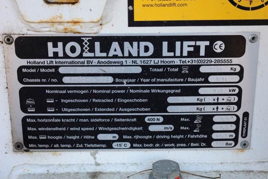 Teleskoparbeitsbühne типа Holland Lift Ecostar HL-11812 Electric, 14m Working Height, 300, Gebrauchtmaschine в Groenlo (Фотография 7)