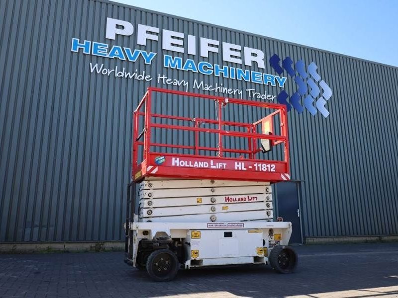 Teleskoparbeitsbühne Türe ait Holland Lift Ecostar HL-11812 Electric, 14m Working Height, 300, Gebrauchtmaschine içinde Groenlo (resim 1)