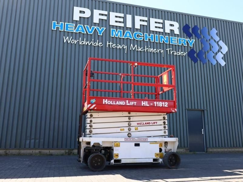 Teleskoparbeitsbühne Türe ait Holland Lift Ecostar HL-11812 Electric, 14m Working Height, 300, Gebrauchtmaschine içinde Groenlo (resim 1)