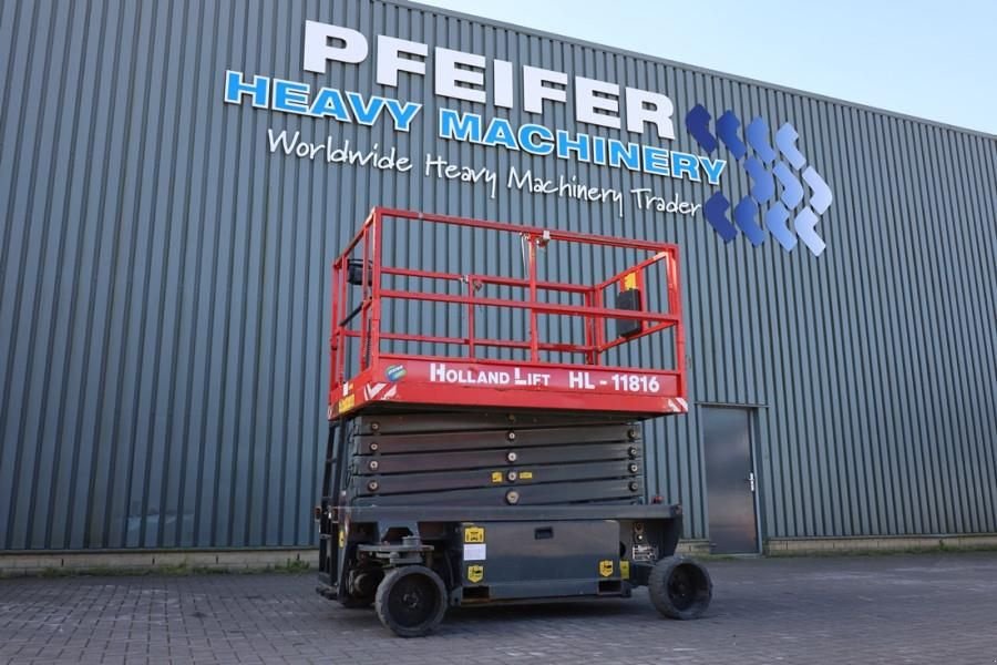 Teleskoparbeitsbühne tip Holland Lift Ecostar HL-11816 Electric, 14m Working Height, 30, Gebrauchtmaschine in Groenlo (Poză 1)