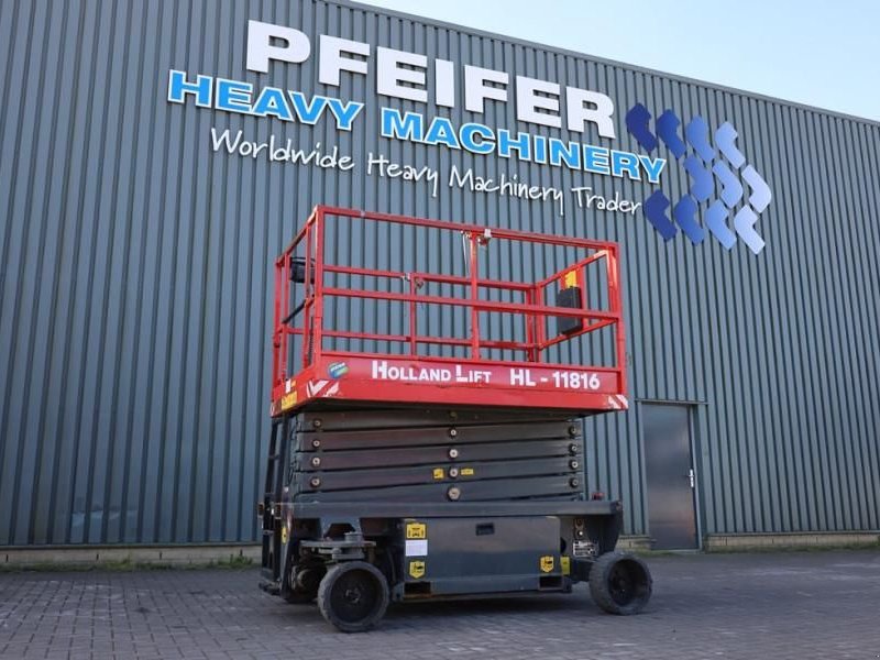 Teleskoparbeitsbühne of the type Holland Lift Ecostar HL-11816 Electric, 14m Working Height, 30, Gebrauchtmaschine in Groenlo (Picture 1)