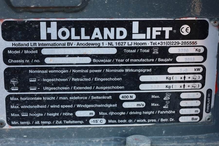 Teleskoparbeitsbühne des Typs Holland Lift Ecostar HL-11816 Electric, 14m Working Height, 30, Gebrauchtmaschine in Groenlo (Bild 8)