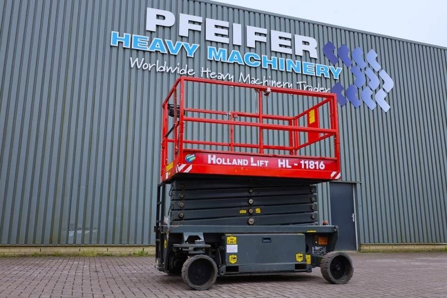 Teleskoparbeitsbühne des Typs Holland Lift Ecostar HL-11816 Electric, 14m Working Height, 300, Gebrauchtmaschine in Groenlo (Bild 1)