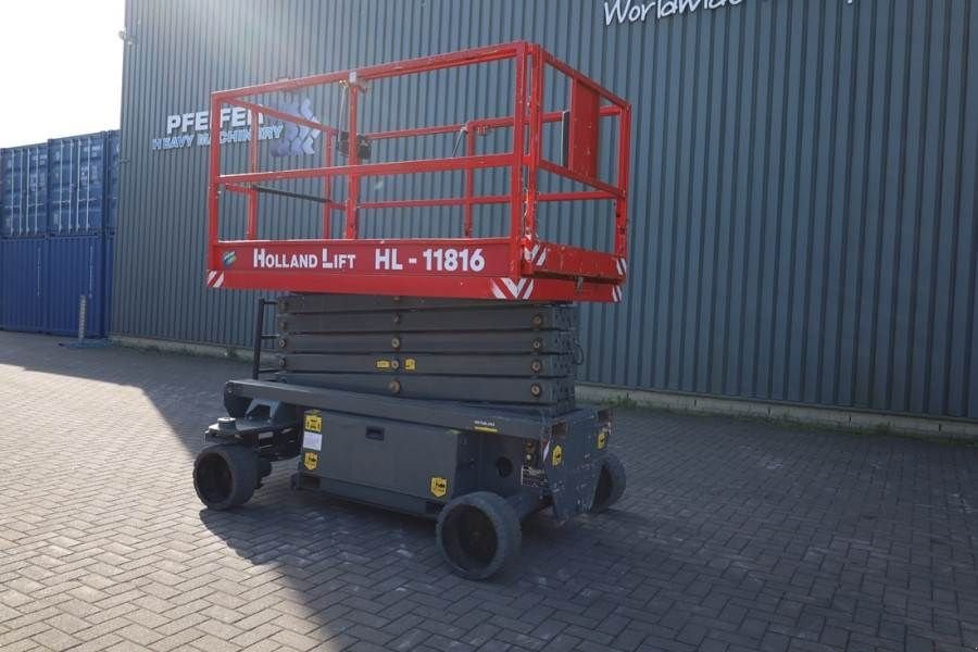 Teleskoparbeitsbühne des Typs Holland Lift Ecostar HL-11816 Electric, 14m Working Height, 300, Gebrauchtmaschine in Groenlo (Bild 10)
