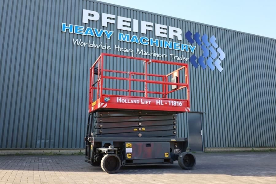 Teleskoparbeitsbühne tip Holland Lift Ecostar HL-11816 Electric, 14m Working Height, 300, Gebrauchtmaschine in Groenlo (Poză 1)