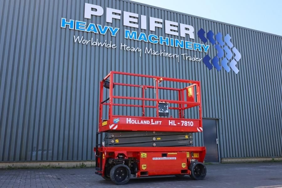 Teleskoparbeitsbühne tipa Holland Lift Ecostar HL-7810 Electric, 10m Working Height, 450k, Gebrauchtmaschine u Groenlo (Slika 1)