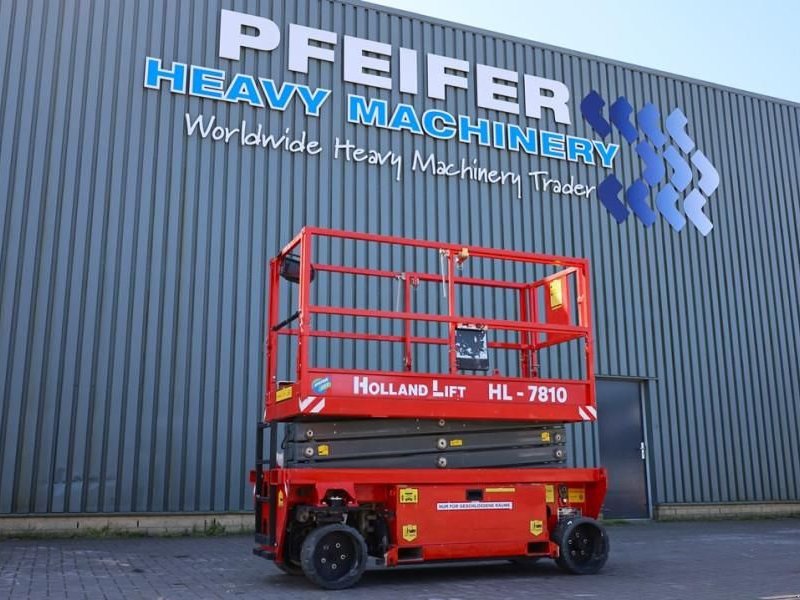 Teleskoparbeitsbühne of the type Holland Lift Ecostar HL-7810 Electric, 10m Working Height, 450k, Gebrauchtmaschine in Groenlo (Picture 1)