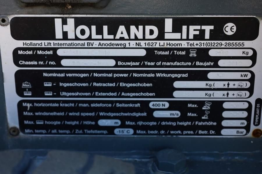Teleskoparbeitsbühne tipa Holland Lift Ecostar HL-7810 Electric, 10m Working Height, 450k, Gebrauchtmaschine u Groenlo (Slika 7)