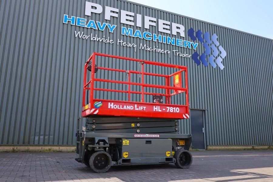 Teleskoparbeitsbühne of the type Holland Lift Ecostar HL-7810 Electric, 10m Working Height, 450k, Gebrauchtmaschine in Groenlo (Picture 1)