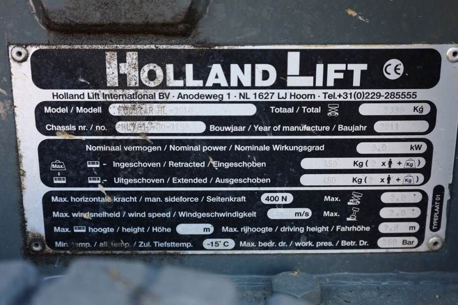 Teleskoparbeitsbühne типа Holland Lift Ecostar HL-7810 Electric, 10m Working Height, 450k, Gebrauchtmaschine в Groenlo (Фотография 8)