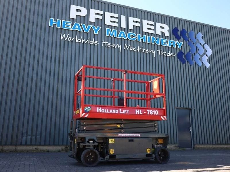 Teleskoparbeitsbühne Türe ait Holland Lift Ecostar HL-7810 Electric, 10m Working Height, 450k, Gebrauchtmaschine içinde Groenlo (resim 1)