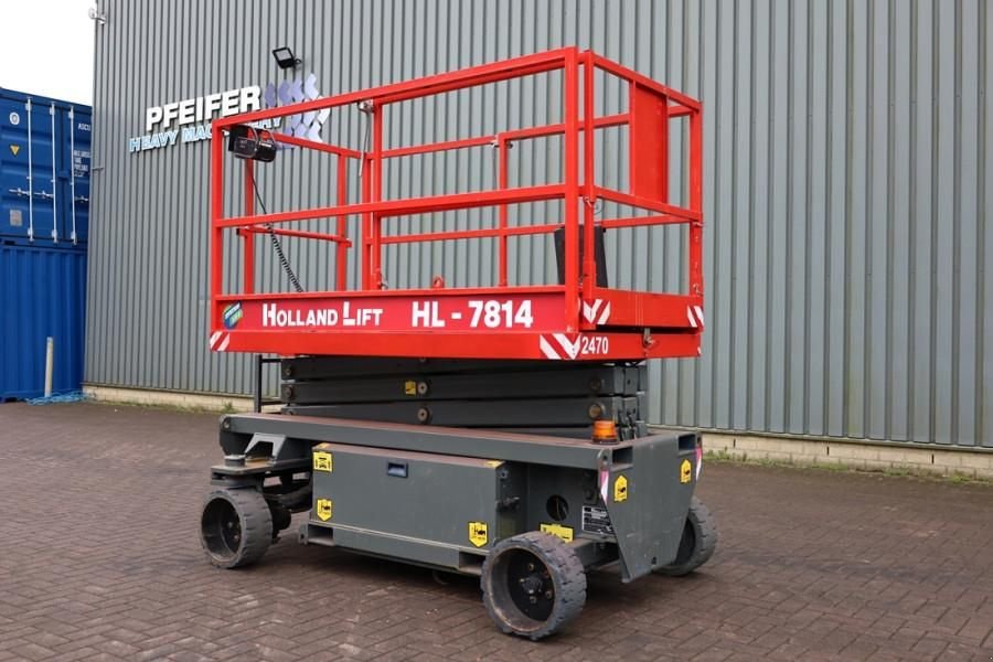 Teleskoparbeitsbühne tipa Holland Lift Ecostar HL-7814 Electric, 10m Working Height, 450k, Gebrauchtmaschine u Groenlo (Slika 9)