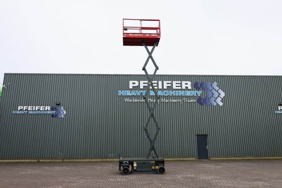 Teleskoparbeitsbühne des Typs Holland Lift Ecostar HL-7814 Electric, 10m Working Height, 450k, Gebrauchtmaschine in Groenlo (Bild 3)