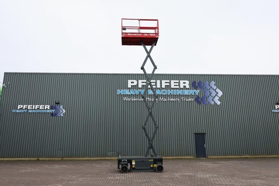 Teleskoparbeitsbühne of the type Holland Lift Ecostar HL-7814 Electric, 10m Working Height, 450k, Gebrauchtmaschine in Groenlo (Picture 3)