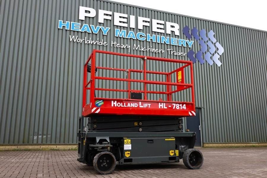 Teleskoparbeitsbühne des Typs Holland Lift Ecostar HL-7814 Electric, 10m Working Height, 450k, Gebrauchtmaschine in Groenlo (Bild 1)