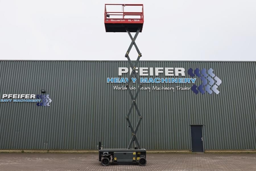 Teleskoparbeitsbühne tipa Holland Lift Ecostar HL-7814 Electric, 10m Working Height, 450k, Gebrauchtmaschine u Groenlo (Slika 4)