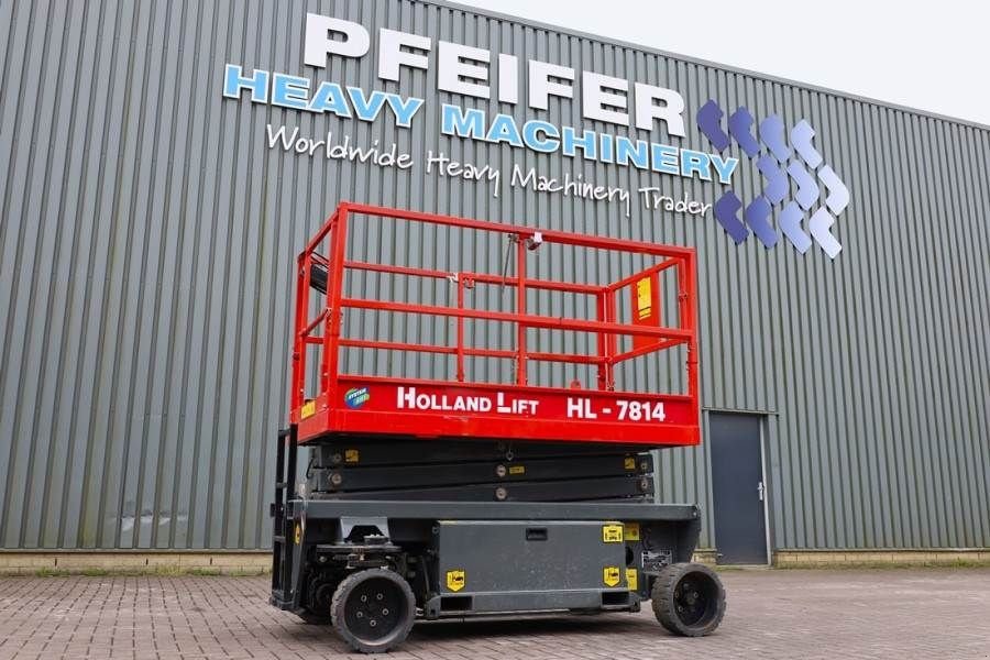 Teleskoparbeitsbühne des Typs Holland Lift Ecostar HL-7814 Electric, 10m Working Height, 450k, Gebrauchtmaschine in Groenlo (Bild 1)