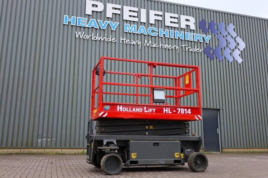 Teleskoparbeitsbühne tipa Holland Lift Ecostar HL-7814 Electric, 10m Working Height, 450k, Gebrauchtmaschine u Groenlo (Slika 1)