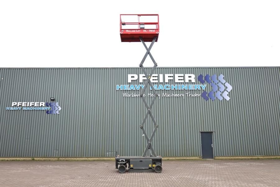 Teleskoparbeitsbühne tipa Holland Lift Ecostar HL-7814 Electric, 10m Working Height, 450k, Gebrauchtmaschine u Groenlo (Slika 3)