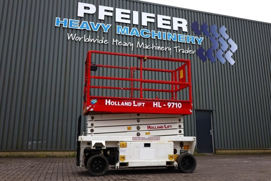 Teleskoparbeitsbühne tip Holland Lift Ecostar HL-9710 Electric, 12m Working Height, 325k, Gebrauchtmaschine in Groenlo (Poză 1)