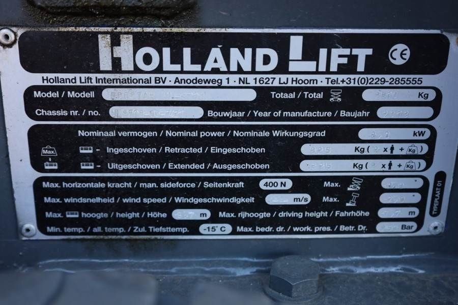 Teleskoparbeitsbühne des Typs Holland Lift Ecostar HL-9710 Electric, 12m Working Height, 325k, Gebrauchtmaschine in Groenlo (Bild 7)