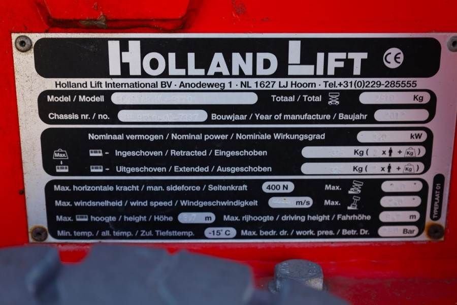 Teleskoparbeitsbühne типа Holland Lift Ecostar HL-9710 Electric, 12m Working Height, 325k, Gebrauchtmaschine в Groenlo (Фотография 7)