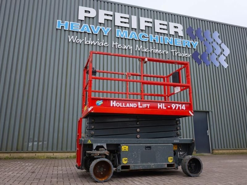 Teleskoparbeitsbühne of the type Holland Lift Ecostar HL-9714 Electric, 12m Working Height, 325k, Gebrauchtmaschine in Groenlo (Picture 1)