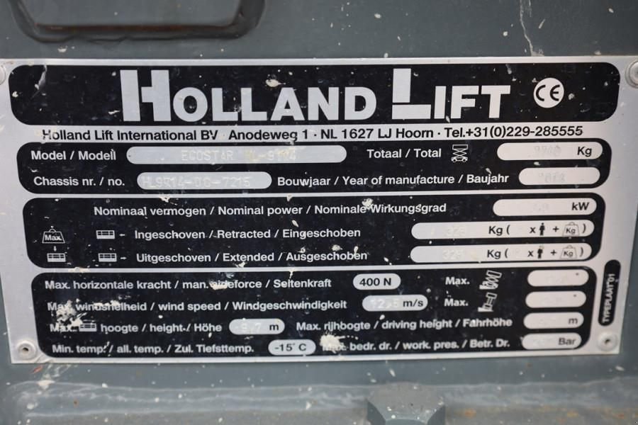 Teleskoparbeitsbühne tip Holland Lift Ecostar HL-9714 Electric, 12m Working Height, 325k, Gebrauchtmaschine in Groenlo (Poză 7)