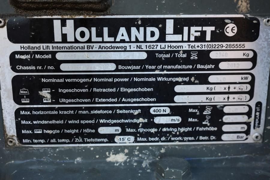 Teleskoparbeitsbühne del tipo Holland Lift Ecostar HL-9714 Electric, 12m Working Height, 325k, Gebrauchtmaschine In Groenlo (Immagine 10)