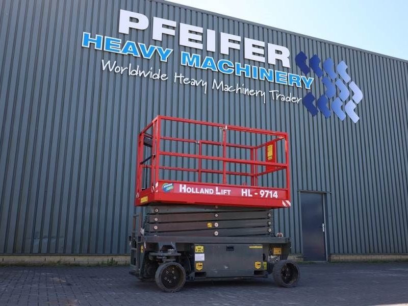 Teleskoparbeitsbühne Türe ait Holland Lift Ecostar HL-9714 Electric, 12m Working Height, 325k, Gebrauchtmaschine içinde Groenlo (resim 1)