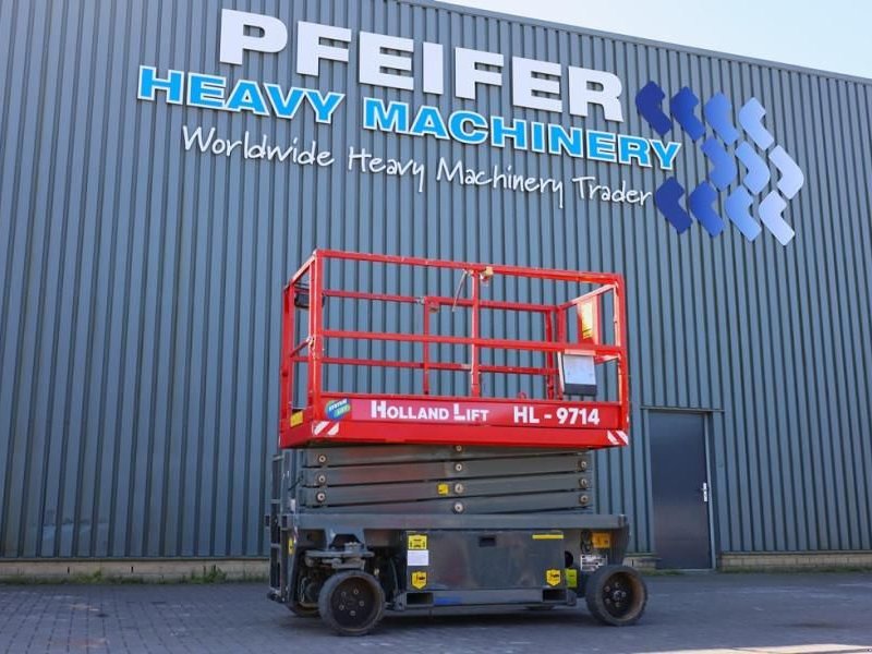 Teleskoparbeitsbühne del tipo Holland Lift Ecostar HL-9714 Electric, 12m Working Height, 325k, Gebrauchtmaschine In Groenlo (Immagine 1)